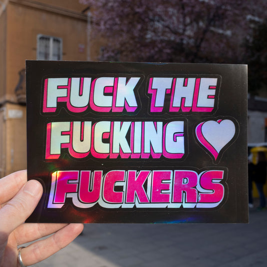 Custom Holographic Sticker Sheet