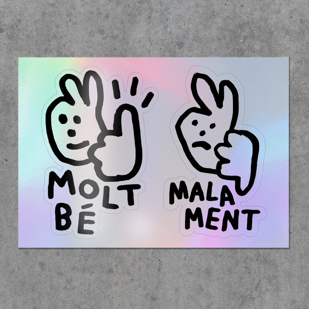 Custom Holographic Sticker Sheet
