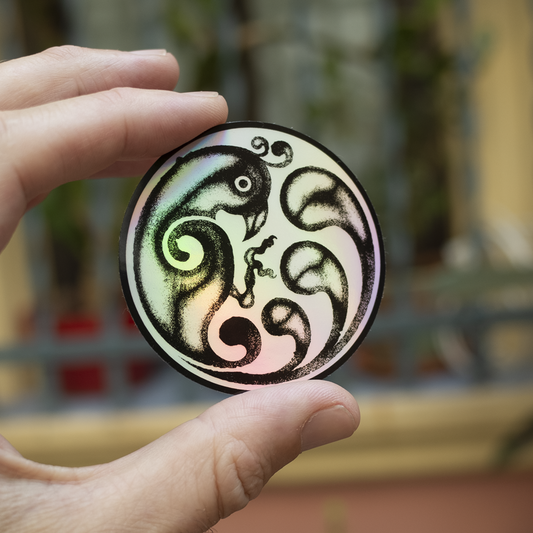 Custom Holographic Glossy Vinyl Stickers