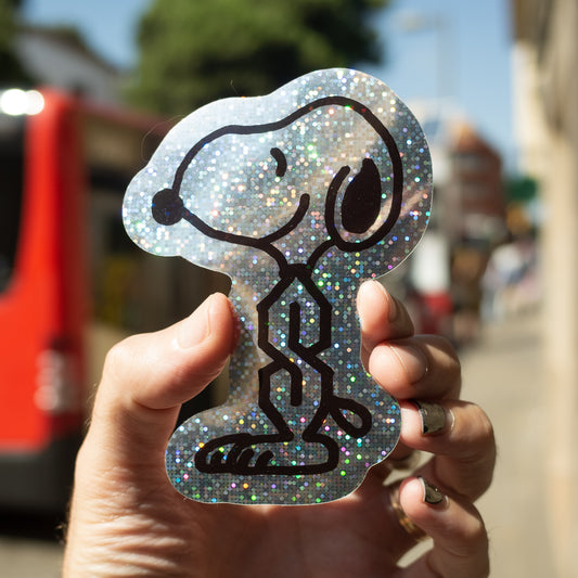 Custom Glitter Glossy Vinyl Stickers