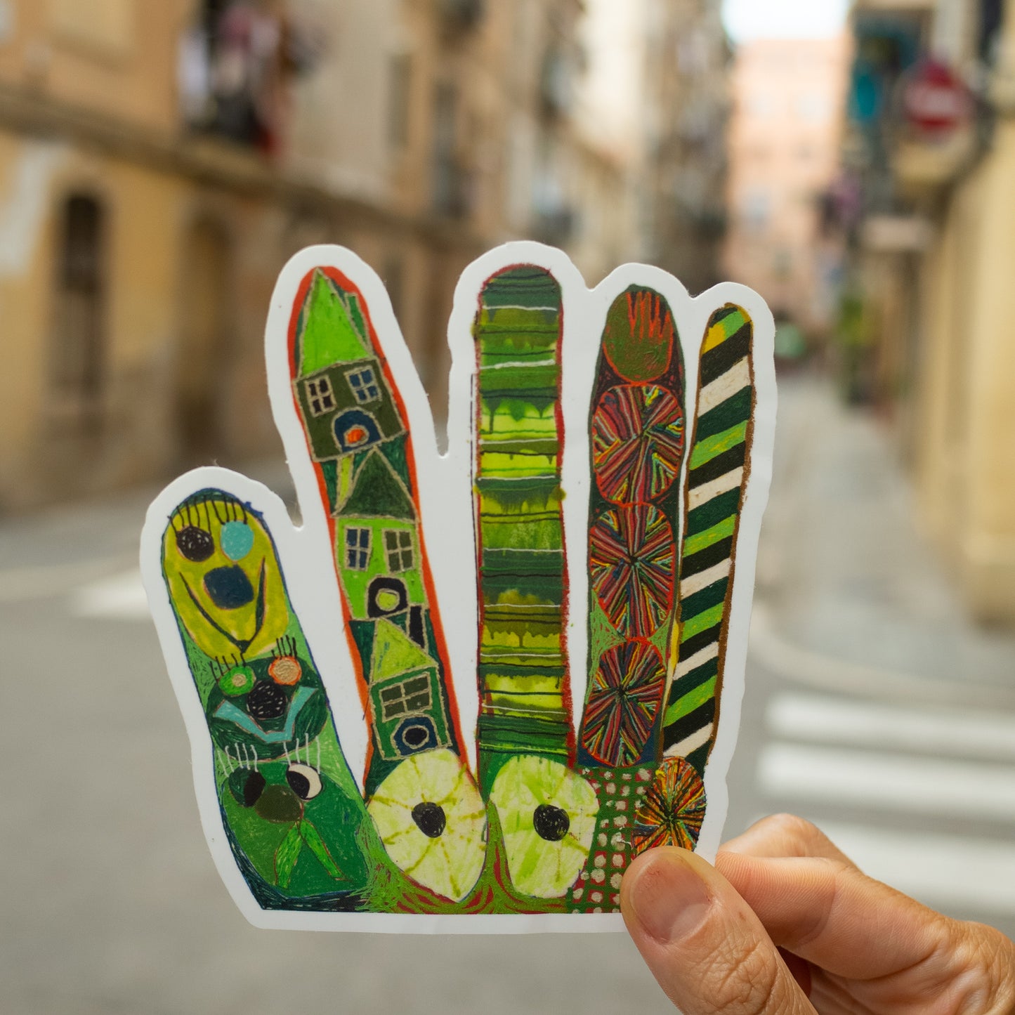 Eco Friendly White Vinyl Stickers