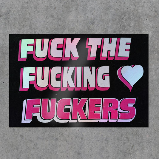 Custom Holographic Sticker Sheet